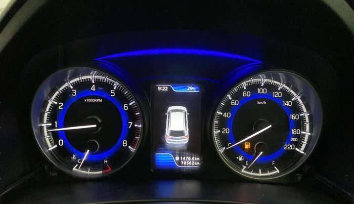2018 Maruti Baleno ZETA PETROL 1.2, Petrol, Manual, 70,488 km, Odometer Image