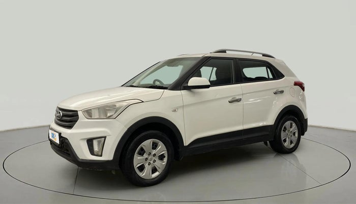 2016 Hyundai Creta BASE 1.6 PETROL, CNG, Manual, 1,20,376 km, Left Front Diagonal