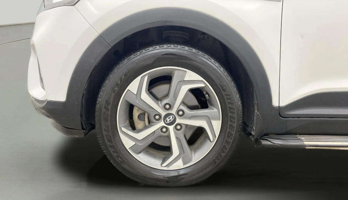 2018 Hyundai Creta SX (O) 1.6 PETROL, Petrol, Manual, 74,533 km, Left Front Wheel
