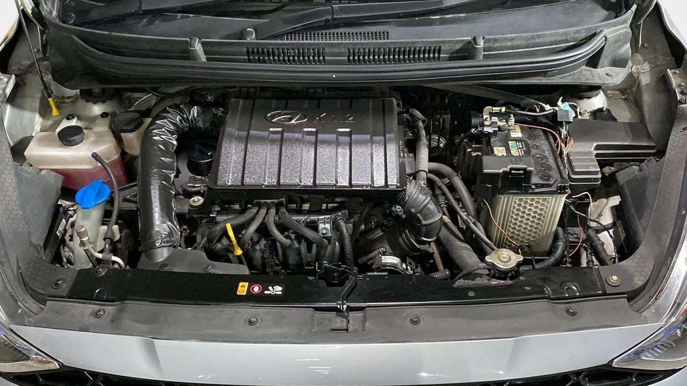 2024 Hyundai AURA SX 1.2 CNG, CNG, Manual, 25,675 km, Open Bonet