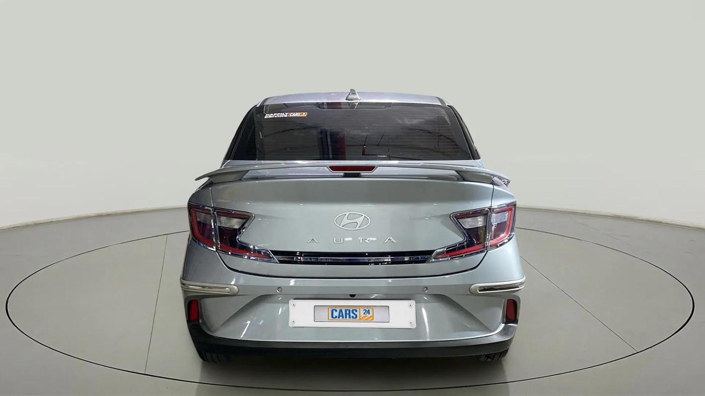 2024 Hyundai AURA SX 1.2 CNG, CNG, Manual, 25,675 km, Back/Rear