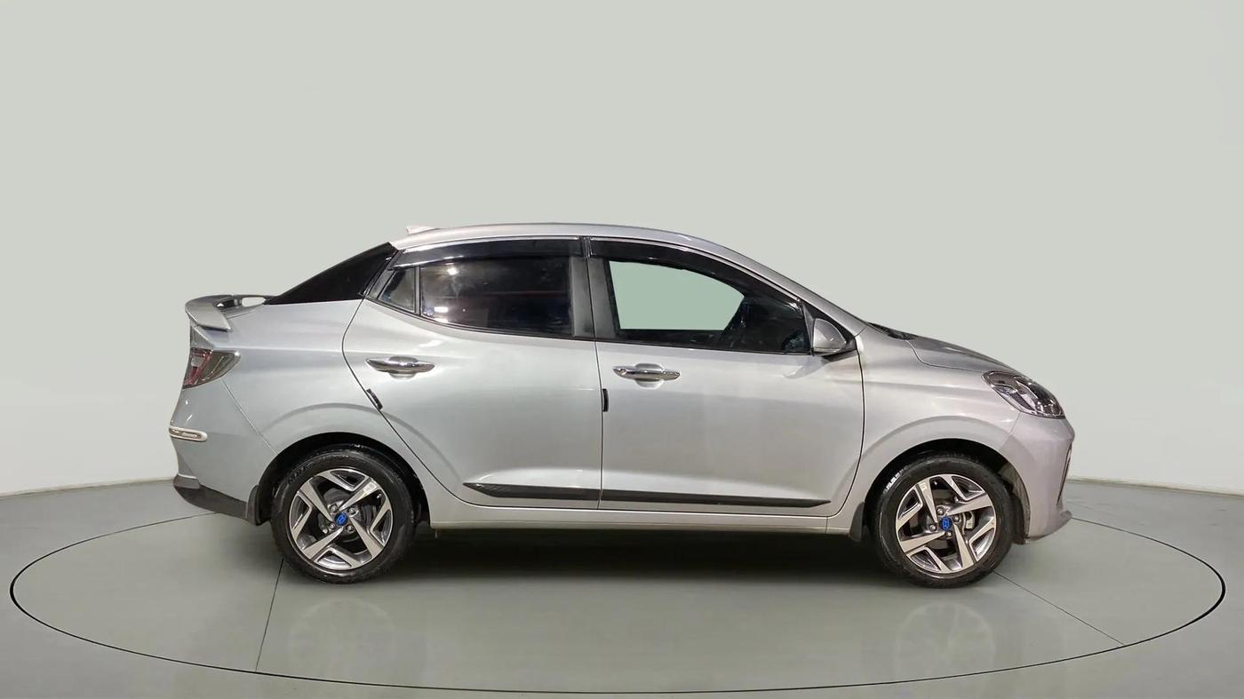 2024 Hyundai AURA SX 1.2 CNG, CNG, Manual, 25,675 km, Right Side View