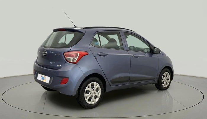 2015 Hyundai Grand i10 SPORTZ 1.2 KAPPA VTVT, Petrol, Manual, 50,962 km, Right Back Diagonal