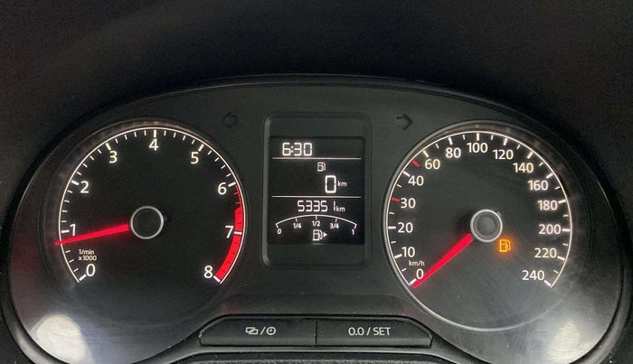 2015 Volkswagen Polo COMFORTLINE 1.2L, Petrol, Manual, 53,300 km, Odometer Image