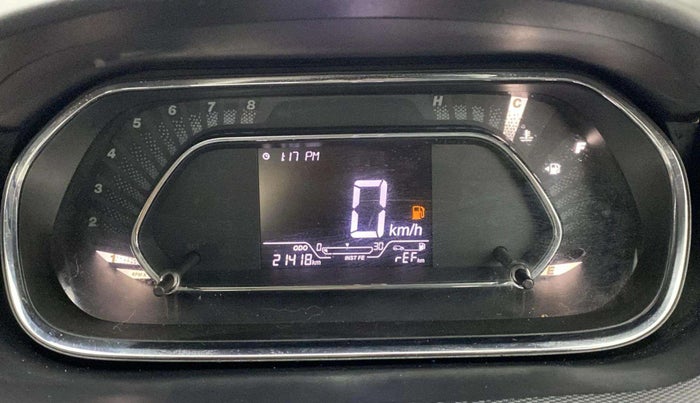 2022 Tata TIGOR XZ PLUS PETROL, Petrol, Manual, 21,379 km, Odometer Image