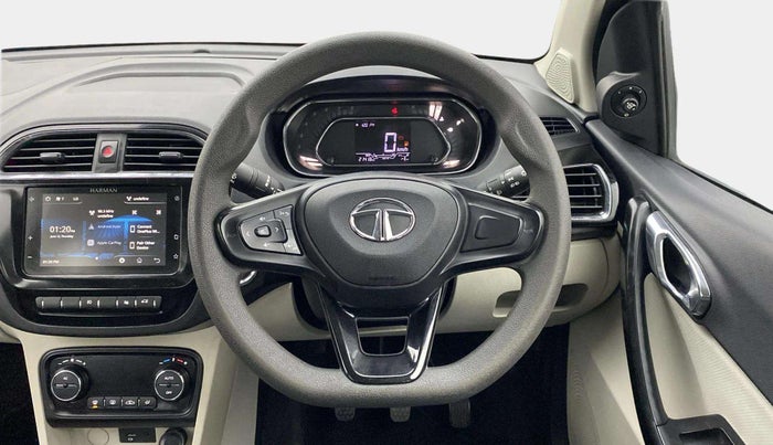 2022 Tata TIGOR XZ PLUS PETROL, Petrol, Manual, 21,379 km, Steering Wheel Close Up