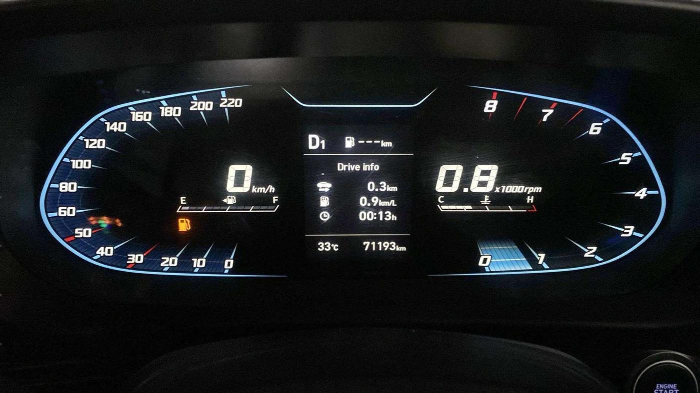 2020 Hyundai NEW I20 ASTA 1.0 GDI TURBO DCT, Petrol, Automatic, 71,358 km, Odometer Image