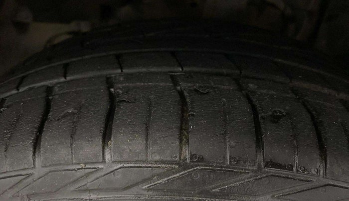2021 Tata NEXON XZA PLUS PETROL, Petrol, Automatic, 28,124 km, Left Front Tyre Tread