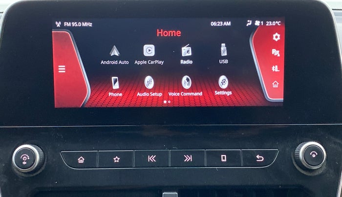 2021 Tata Harrier XZ PLUS 2.0L DUAL TONE, Diesel, Manual, 70,859 km, Infotainment System