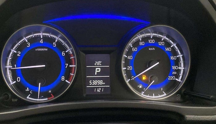 2021 Maruti Baleno DELTA CVT PETROL 1.2, Petrol, Automatic, 53,860 km, Odometer Image