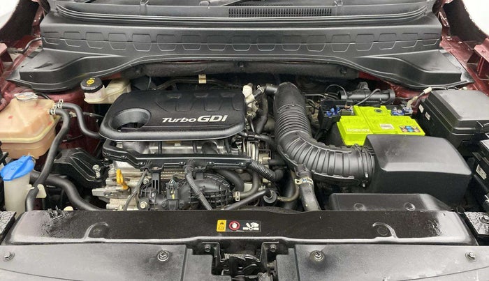 2021 KIA SONET GTX PLUS 1.0 IMT DUAL TONE, Petrol, Manual, 38,978 km, Engine View