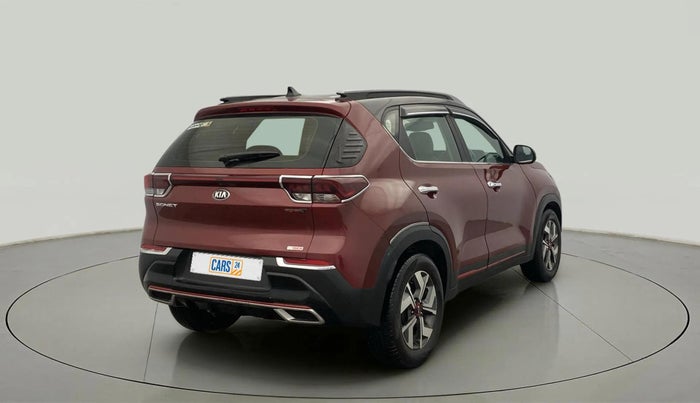 2021 KIA SONET GTX PLUS 1.0 IMT DUAL TONE, Petrol, Manual, 38,978 km, Right Back Diagonal