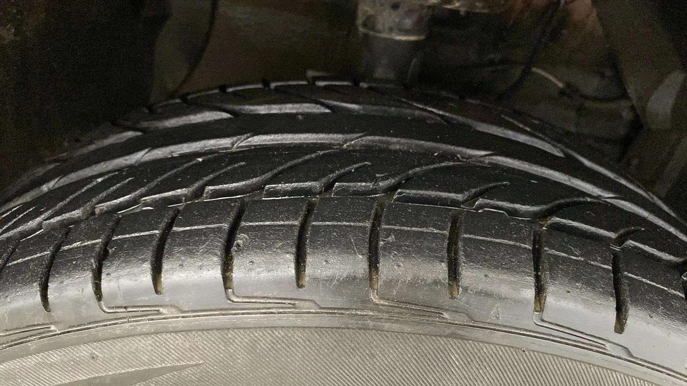 2020 Maruti Vitara Brezza VXI, Petrol, Manual, 43,925 km, Right Front Tyre Tread