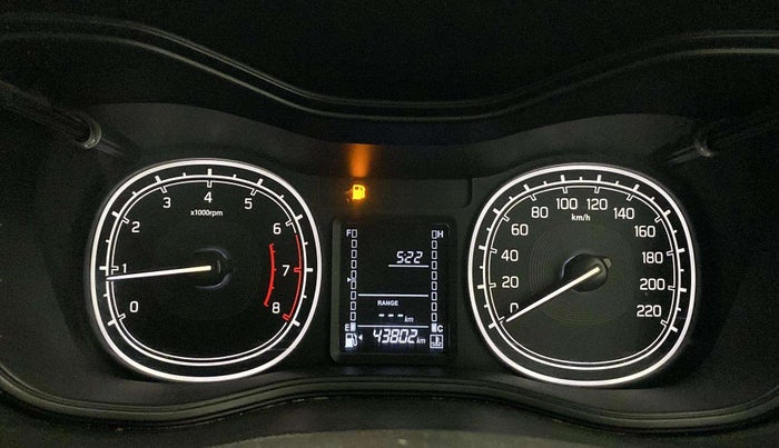 2020 Maruti Vitara Brezza VXI, Petrol, Manual, 43,802 km, Odometer Image
