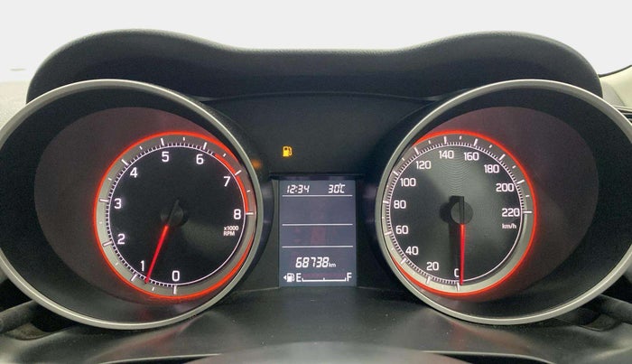 2018 Maruti Swift ZXI PLUS, Petrol, Manual, 68,723 km, Odometer Image