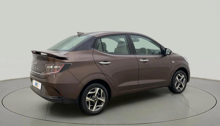 2021 Hyundai AURA SX PLUS 1.2 AMT, Petrol, Automatic, 12,177 km, Right Back Diagonal