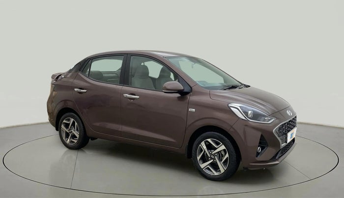 2021 Hyundai AURA SX PLUS 1.2 AMT, Petrol, Automatic, 12,177 km, Right Front Diagonal