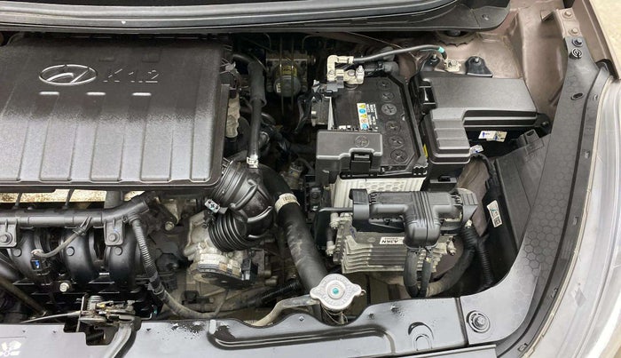 2021 Hyundai AURA SX PLUS 1.2 AMT, Petrol, Automatic, 12,177 km, Engine View - Left
