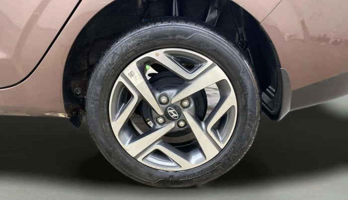 2021 Hyundai AURA SX PLUS 1.2 AMT, Petrol, Automatic, 12,177 km, Left Rear Wheel