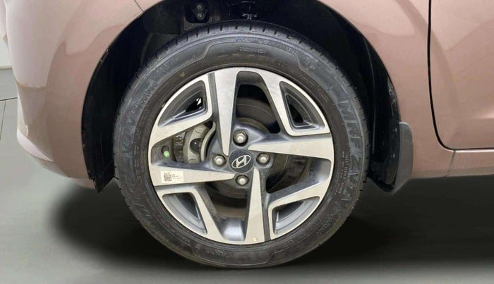 2021 Hyundai AURA SX PLUS 1.2 AMT, Petrol, Automatic, 12,177 km, Left Front Wheel