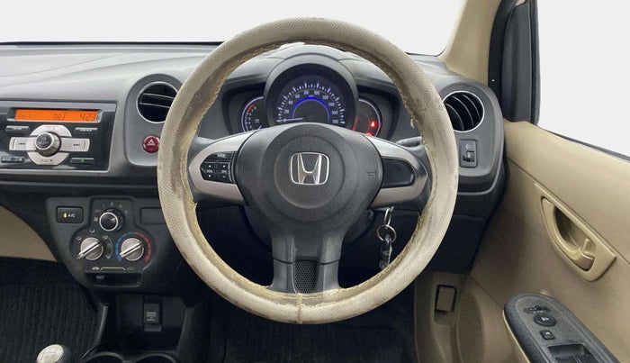 2015 Honda Amaze 1.2L I-VTEC S, Petrol, Manual, 72,917 km, Steering Wheel Close Up