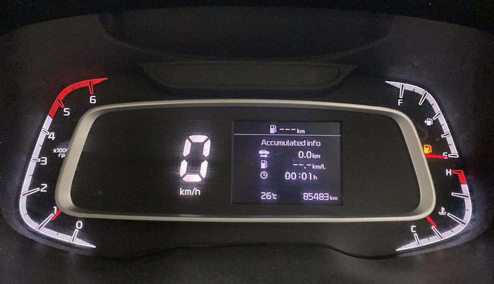 2020 KIA SONET HTX PLUS 1.5, Diesel, Manual, 85,463 km, Odometer Image