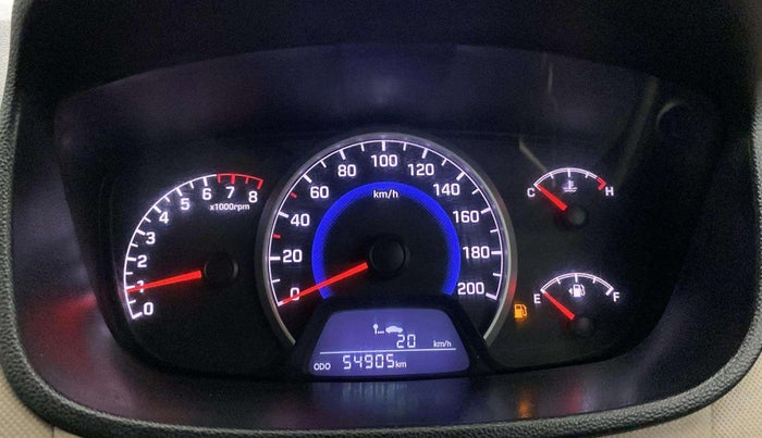 2017 Hyundai Grand i10 SPORTZ (O) 1.2 KAPPA VTVT, Petrol, Manual, 54,905 km, Odometer Image