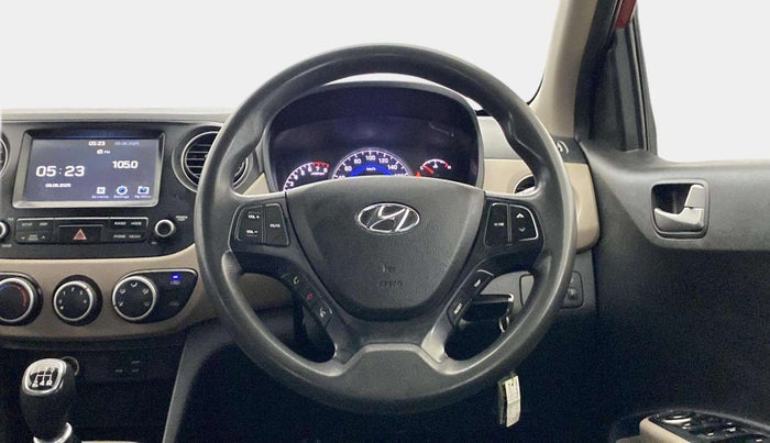 2017 Hyundai Grand i10 SPORTZ (O) 1.2 KAPPA VTVT, Petrol, Manual, 54,905 km, Steering Wheel Close Up