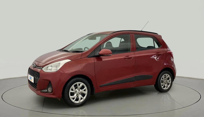 2017 Hyundai Grand i10 SPORTZ (O) 1.2 KAPPA VTVT, Petrol, Manual, 54,905 km, Left Front Diagonal
