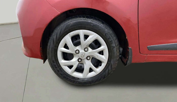 2017 Hyundai Grand i10 SPORTZ (O) 1.2 KAPPA VTVT, Petrol, Manual, 54,905 km, Left Front Wheel