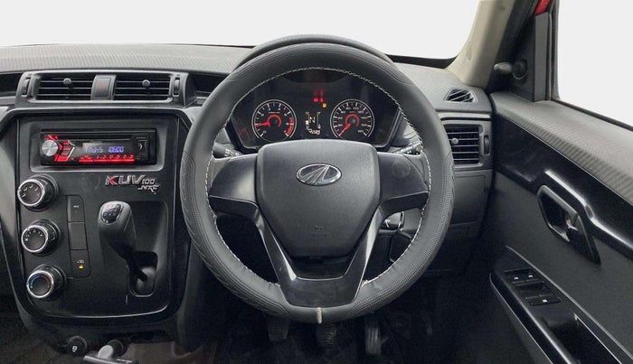 2018 Mahindra KUV 100 NXT K4+ P 6 STR, Petrol, Manual, 45,543 km, Steering Wheel Close Up