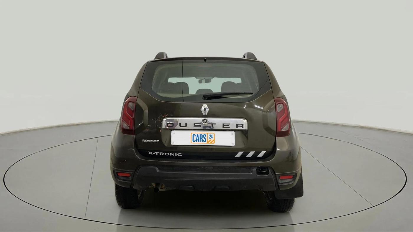 2017 Renault Duster RXS CVT, Petrol, Automatic, 37,203 km, Back/Rear