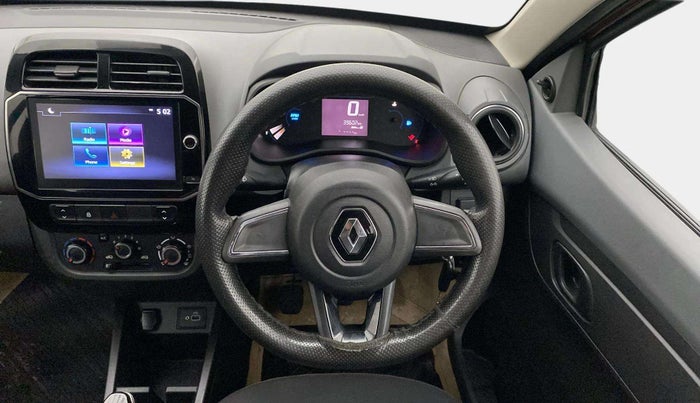 2021 Renault Kwid RXT 1.0 (O), Petrol, Manual, 39,582 km, Steering Wheel Close Up