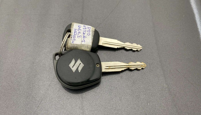 2020 Maruti S PRESSO VXI (O) CNG, CNG, Manual, 57,346 km, Key Close Up