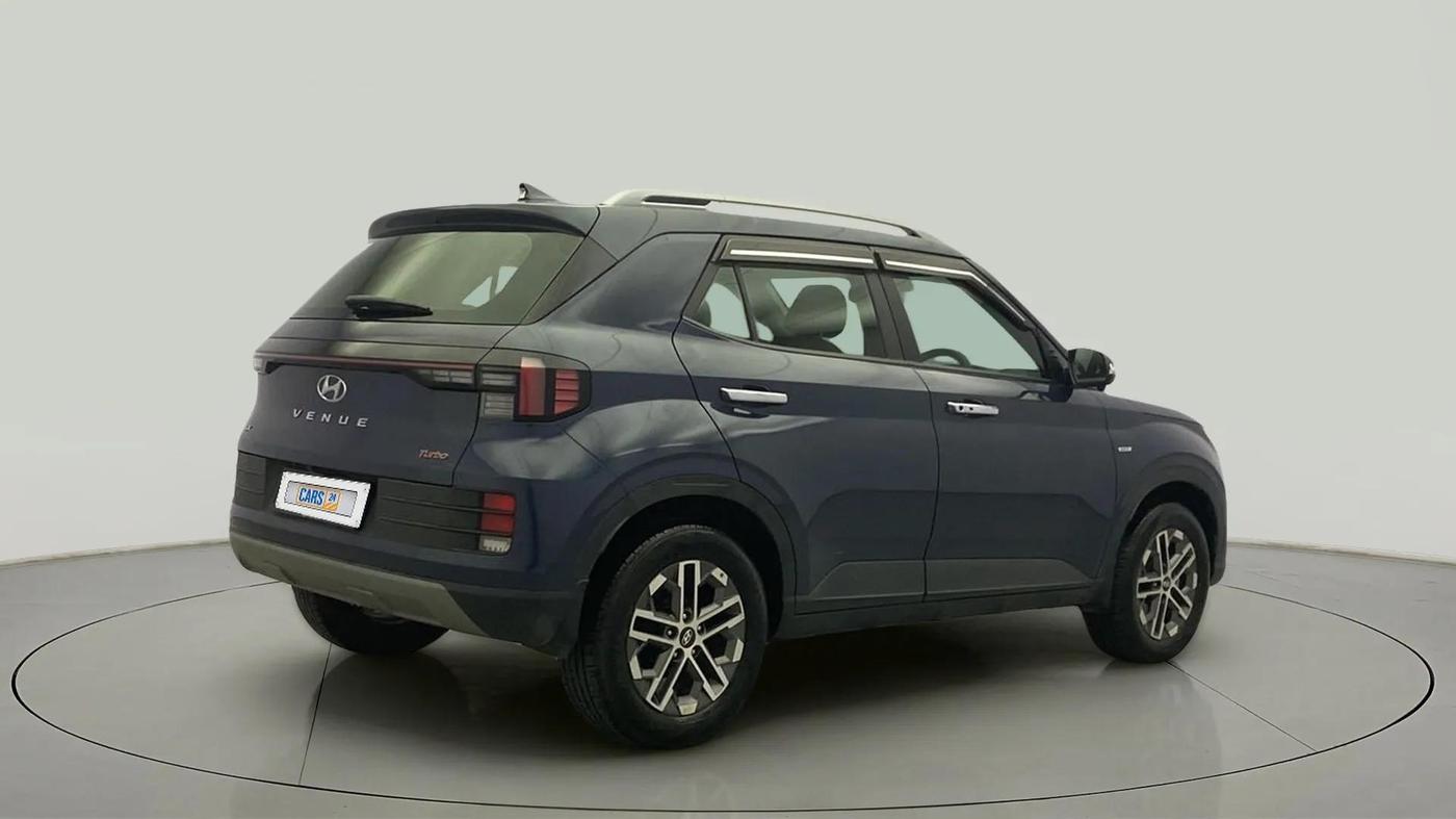 2023 Hyundai VENUE SX (O) 1.0 TURBO DCT, Petrol, Automatic, 5,448 km, Right Back Diagonal