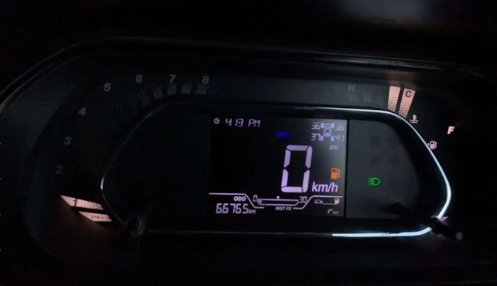 2022 Tata NEXON XZ PLUS (O) PETROL DARK EDITION, CNG, Manual, 66,360 km, Odometer Image