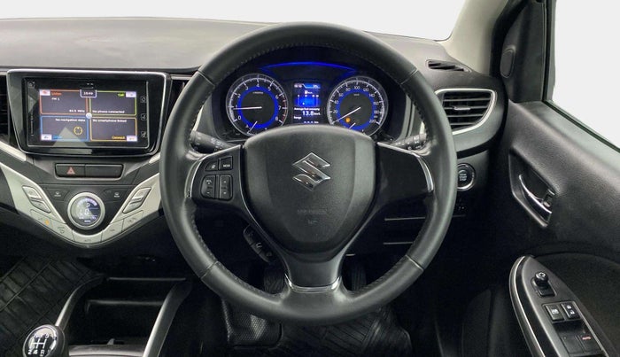 2018 Maruti Baleno ALPHA PETROL 1.2, Petrol, Manual, 19,502 km, Steering Wheel Close Up