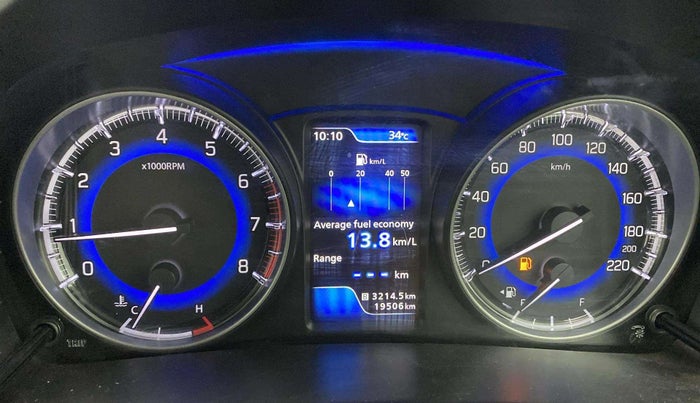 2018 Maruti Baleno ALPHA PETROL 1.2, Petrol, Manual, 19,502 km, Odometer Image