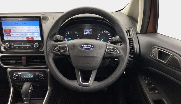 2018 Ford Ecosport TREND + 1.5L PETROL AT, Petrol, Automatic, 29,376 km, Steering Wheel Close Up