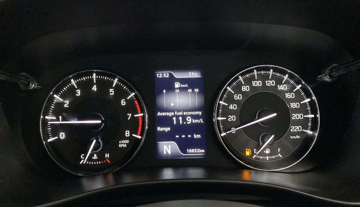 2023 Maruti Baleno ZETA 1.2 AGS, Petrol, Automatic, 16,603 km, Odometer Image