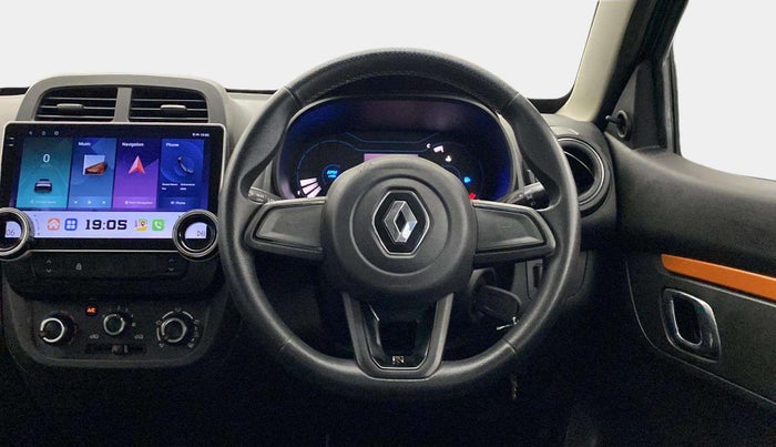 2021 Renault Kwid CLIMBER 1.0 (O), Petrol, Manual, 21,094 km, Steering Wheel Close Up