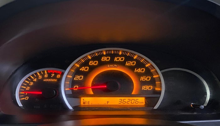 2014 Maruti Wagon R 1.0 VXI, Petrol, Manual, 36,152 km, Odometer Image