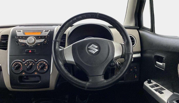 2014 Maruti Wagon R 1.0 VXI, Petrol, Manual, 36,152 km, Steering Wheel Close Up