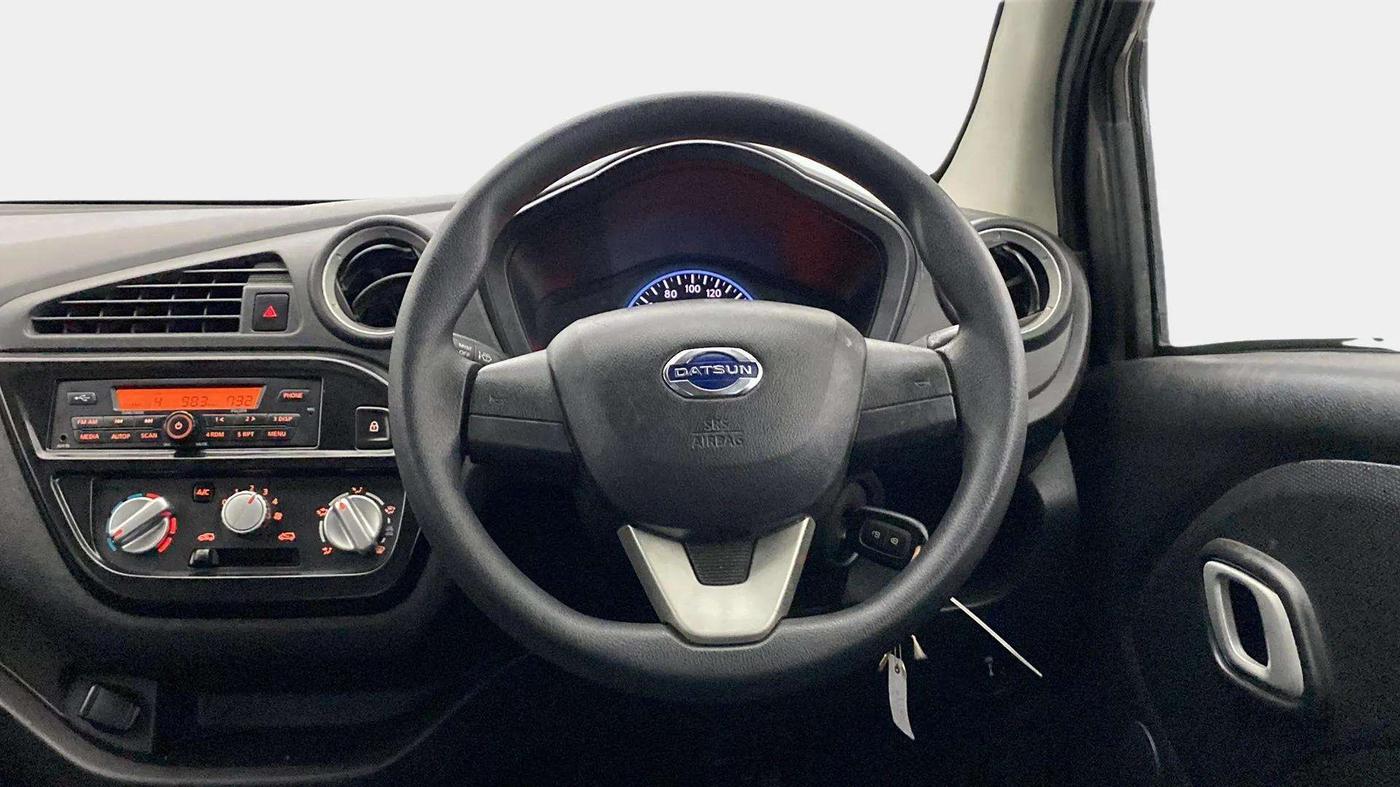 2019 Datsun Redi Go S 1.0, Petrol, Manual, 21,702 km, Steering Wheel Close Up