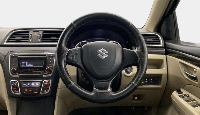 2015 Maruti Ciaz ZXI, CNG, Manual, 78,606 km, Steering Wheel Close Up