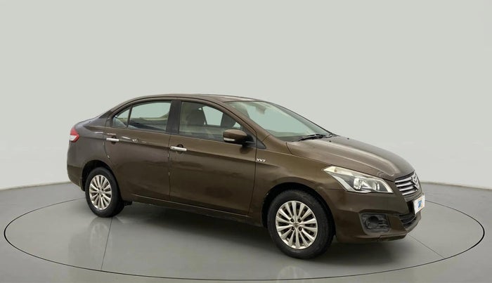 2015 Maruti Ciaz ZXI, CNG, Manual, 78,606 km, Right Front Diagonal