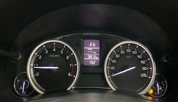 2015 Maruti Ciaz ZXI, CNG, Manual, 78,606 km, Odometer Image