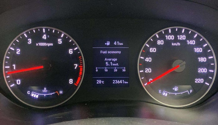 2018 Hyundai Elite i20 ASTA 1.2 (O), Petrol, Manual, 23,632 km, Odometer Image