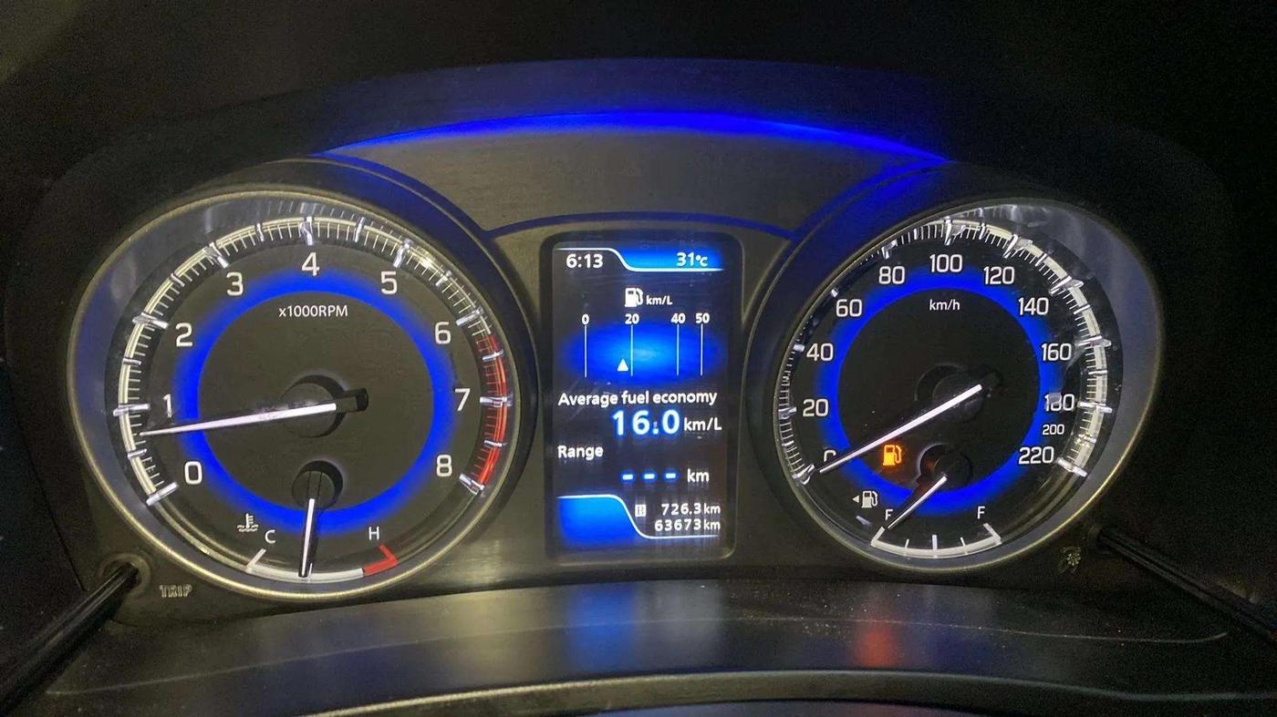 2016 Maruti Baleno ZETA PETROL 1.2, Petrol, Manual, 63,689 km, Odometer Image