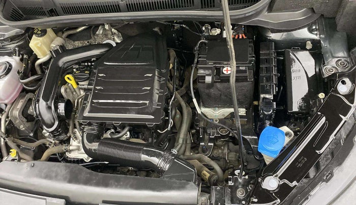 2022 Skoda KUSHAQ AMBITION 1.0L TSI MT, Petrol, Manual, 27,795 km, Engine View - Left